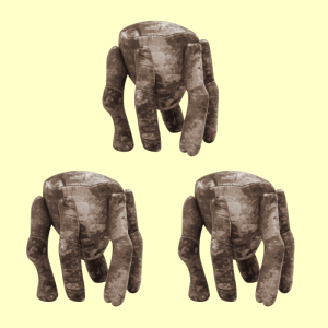 rocky shoulder buddy plush 3pcs